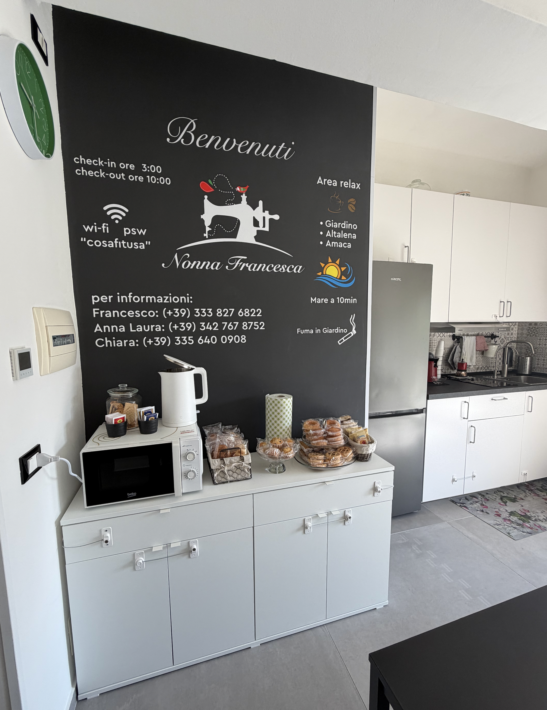 Un angolo della cucina